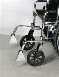 Alimed Anti-Tippers - Front Wheel Anti-tippers with Bumpers - 82411