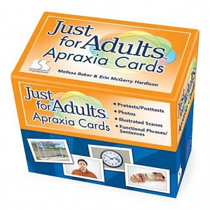 AliMed Just for Adults Apraxia Cards - Just for Adult Apraxia Cards - 83149