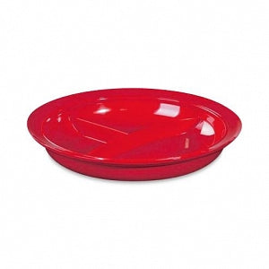 AliMed 3-Compartment Divided Plates - 3 Compartment Plate Lid, Translucent - 83190