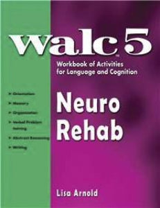 AliMed WALC Workbook of Activities for Language and Cognition - WALC 5 Neurological Rehab Workbook - 83334