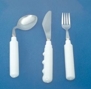 AliMed Grip-Tight Eating Utensils - Right-Angled Grip-Tight Spoon - 8805