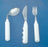 AliMed Grip-Tight Eating Utensils - Right-Angled Grip-Tight Spoon - 8805