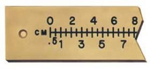 AliMed Flexible Radiopaque Extremity Ruler - Flexible Radiopaque Extremity Ruler, 1/8" - 920149