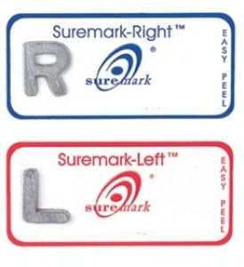 AliMed Suremark Right and Left Markers - Suremark Skin Marker, Right - 921175/NA/RT