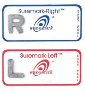 AliMed Suremark Right and Left Markers - Suremark Skin Marker, Left - 921175