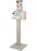 Bowman Manufacturing Company, Inc. Bowman Hygiene Station Sign Holders - Vertical Educational Sign Holder for Respiratory Hygiene Flu Station - MP-070