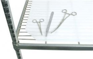 AliMed Shelf Mats - Shelf Mat, 24" x 60", Clear - 930868