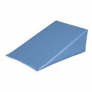 AliMed Body Positioning Wedges - Body Positioning Wedge Covered in Blue Vinyl, 25° Wedge, 12" x 11" x 6" - 931726