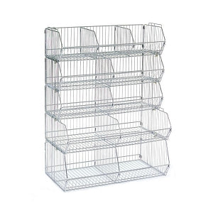 AliMed Wire Bin and Dividers - Wire Bin 36" x 9" x 14" - 932050