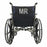 AliMed MRI Non-Magnetic Wheelchairs - Bariatric Nonmagnetic Wheelchair, 26" Wide - 936737