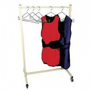 Aimed Mobile Apron Valet Racks - Mobile 35"W x 54"H x 24"D X-ray Apron Valet Rack, No Hangers - 937057