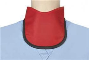 AliMed Grab 'n Go Lead-Free Thyroid Radiation Shield - Thyroid Shield, Lead-Free - 937270