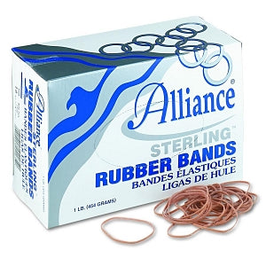 Alliance Sterling Rubber Bands - 2.5" x 0.06" Size 16 Sterling Rubber Bands - 24165