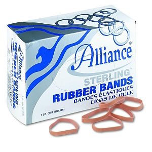 Alliance Sterling Rubber Bands - 2.5" x 0.25" Size 62 Rubber Bands - 24625