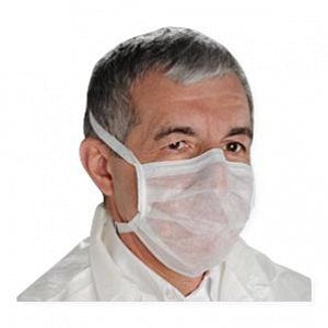 Alpha ProTech Critical Cover MVT Highly Breathable Masks - Critical Cover MVT Highly Breathable Mask, Cleanroom, White - 9240