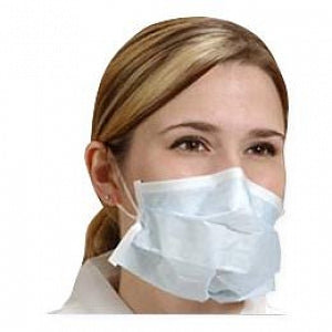 Alpha Pro Tech Critical Cover Positive Facial Lock Masks - MASK, CLEANROOM, HEADBAND, FACIAL LOCK, BLUE - 9908