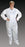 Alpha Pro Tech ComforTech Assurance Critical Cover - Elastic Wrist and Ankle Irradiation Coveralls, White, Size M - CVA-J4022-2