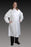 Alpha Pro Tech Microbreathe Critical Cover Frocks - Snap Collar Frock, Snap Close, White, Size XL - FK-52121-4