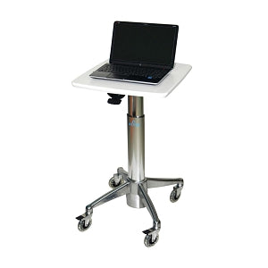 Altus Nonpowered Laptop Carts - Nonpowered Square Laptop / LCD Cart, No Palm Support, 18" Height Adjustment, 20" D x 20" W - MPC-46P-XX-0141