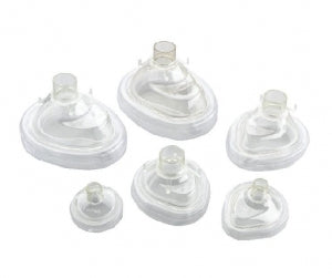 Ambu Disposable Face Masks - MASK, VENT / ANESTH, DISP, W/VALVE LG A - 000252056