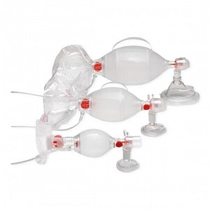 AMBU SPUR II Disposable Resuscitator Masks - Spur II Pediatric Resuscitator with PEEP Valve and Manometer - 530619031