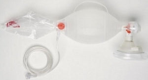 Ambu SPUR Adult Resuscitator Bags - SPUR II Adult Resuscitator Bag, Nasal / Oral Mask with PEEP Valve - 523611017