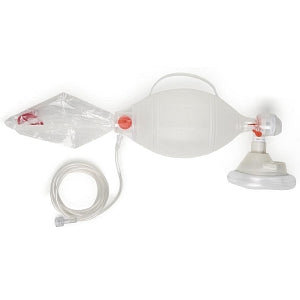 Ambu SPUR Adult Resuscitator Bags - SPUR II Adult Resuscitator Bag, Tube, Reservoir, Medium Mask, Port - 520211000