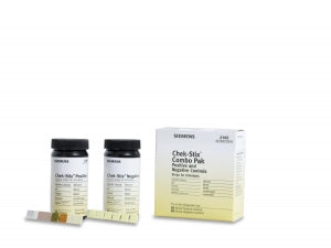 Siemens Chek-Stix Urinalysis Positive Control Strips - Chek-Stix Urinalysis Test Strip, Positive / Negative Combo - 1364