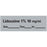 Anesthesia Tape With Date, Time, And Initial Removable Lidocaine 1% 10 Mg/Ml" 1 Core 1/2" X 500" Imprints Gray 333 500 Inches Per Roll