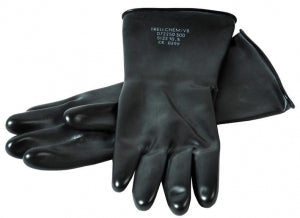 Ansell Healthcare Chemtek Butyl / Viton Gloves - Chemtek Butyl Gloves with Viton Layer, 14 Mil, 12", Size 9.0 - 189033