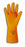 Ansell Flock-Lined Natural Rubber Latex Gloves - Flock-Lined Natural Rubber Latex Gloves, Orange, Size 8.0 - 192083