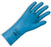 Ansell Edmont Unlined, Light-Duty, Latex Gloves - Ansell Unlined Light-Duty Latex Gloves, 17 Mil, 12", Blue, Size 8.0 - 193563