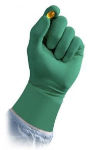 Ansell Healthcare TouchNTuff 73-701 Neoprene Gloves - DermaShield Poly-Chloroprene Blend Gloves, Green, Size 7.5 - 387071