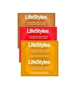 LifeStyles Latex Flavored Condom - Latex Condoms, Assorted Flavors - 6800