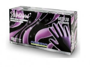 Adenna Inc Shadow Exam Gloves - Powder-Free Nitrile Exam Gloves, Black, Size XL, 90/Box - SHD938