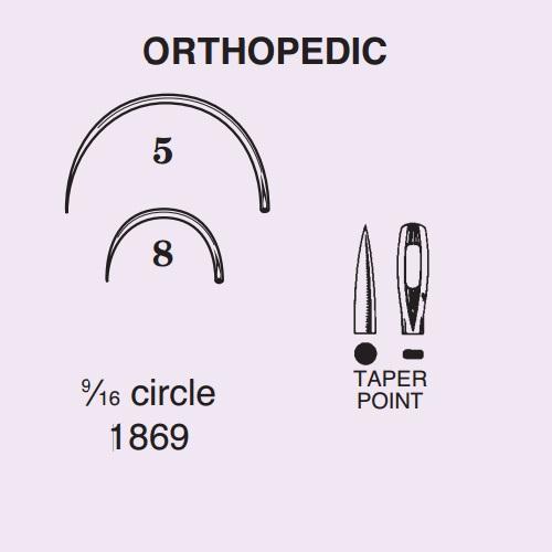 Orthopedic Taper Point Surgical Needles 