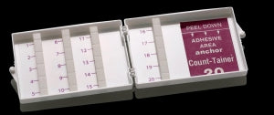 Anchor Products Count-Tainer Sharps Count Systems - Count-Tainer Sharps Count System with Foam Strips, 40 Count - 5100F