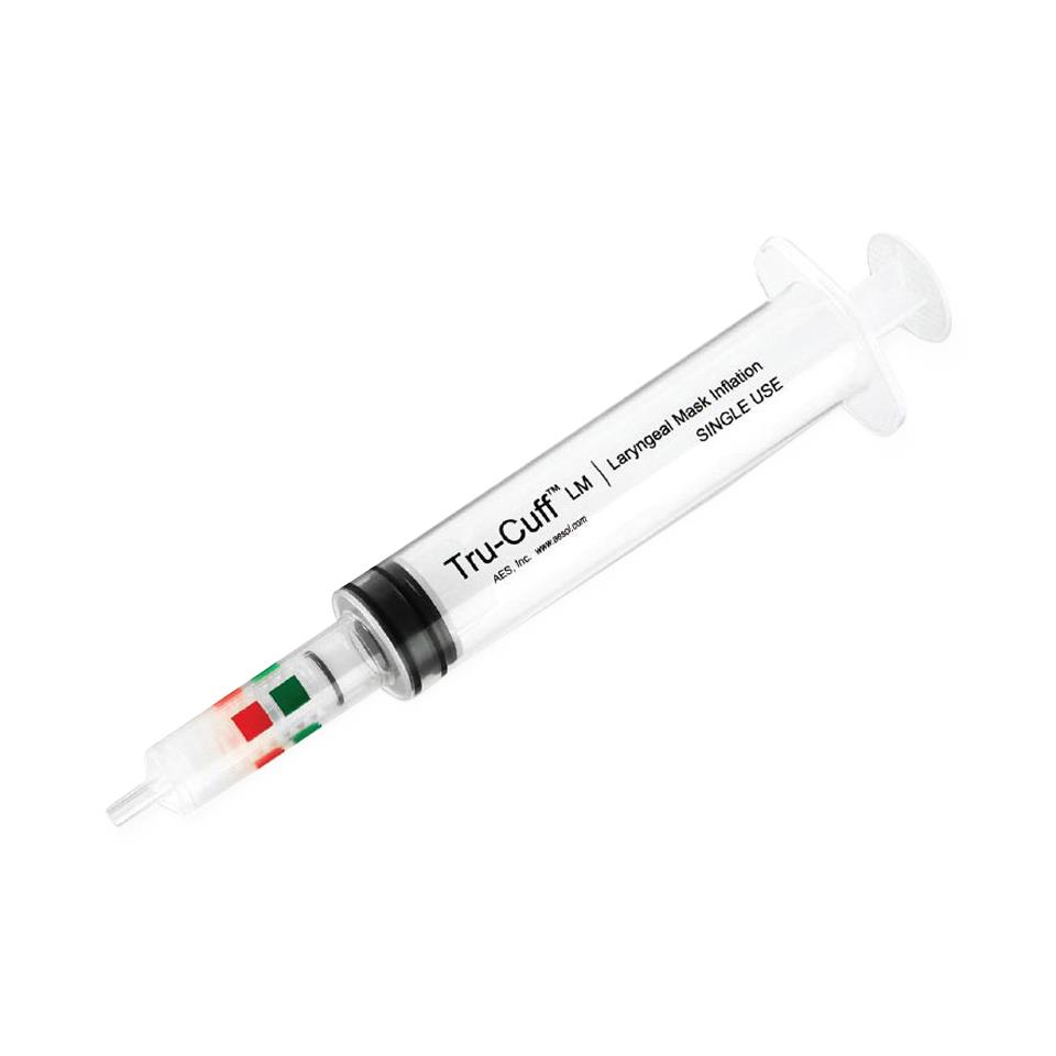 Tru-Cuff Endotracheal Inflation Syringe - Tru-Cuff Endotracheal Tube Inflation Syringe with Stopcock - 105002030-S