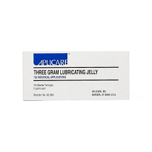 Aplicare Sterile Lubricating Jelly - Lubricating Jelly, Sterile, Foil Pack, 3 gm - 82-280