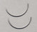 Aspen Surgical Taper Point 1/2 Circle Needles - Richard-Allan Needle, 1/2 Circle Taper Point, 0.021" x .624" - 212504