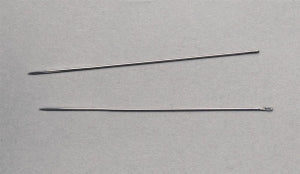 Aspen Surgical Richard-Allen Straight Bunnel Needles - Straight Bunnel Needle, 0.024" x 2.48", 2 Pack - 220002