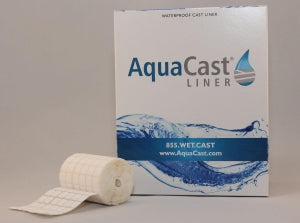 AquaCast Liner LLC Cast Liners - Waterproof Cast Liner, 3" x 5.5' Roll - ACL-3-S