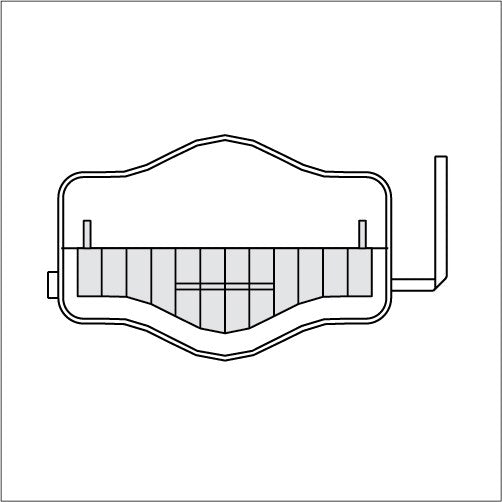 Whitehall Mfg Cover Hot Pack Cervical Foam Fill Ea