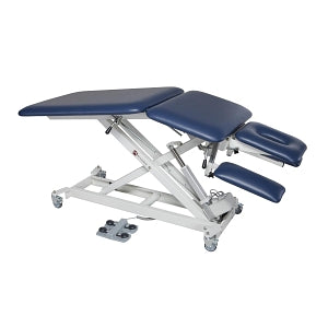 Armedica Hi-Lo Treatment Tables - 5-Section Hi-Lo Treatment Table with Powered Elevating Center and Adjustable Armrests, 72" L x 27" W x 19"-38" H - AMBAX5000