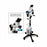 Bovie Aaron Medical Colpo-Master Colposcopes and Accessories - Colpo-Master I Camera-Ready Zoom Swing-Arm Colposcope with 5-Leg Base - CS-105TLED