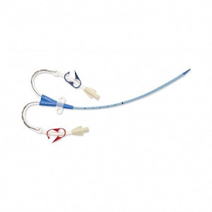 Teleflex Medical ARROWgard Blue You-Bend 2-Lumen Hemodialysis Catheterization Kits - Dual-Lumen Hemodialysis Catheter Kit for High Volume Infusions - AU-23122-F