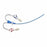 Teleflex Medical ARROWgard Blue You-Bend 2-Lumen Hemodialysis Catheterization Kits - Dual-Lumen Hemodialysis Catheter Kit for High Volume Infusions, 12 Fr x 20 cm - AU-25122-F