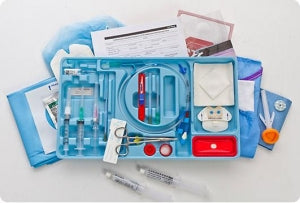 Teleflex Medical Arrow Pressure Injectable Catheterization Kit - Pressure-Injectable Multilumen CVC Catheterization Kit, 7 Fr x 8" - CDC-45703-P1A