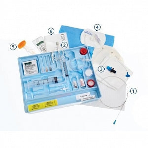 Teleflex Medical FlexBlock Peripheral Nerve Block Kit - Flexblock Continuous Peripheral Nerve Block Kit, 19G x 60 cm Catheter, 17 G x 9 cm Tuohy Needle, Non-Stimulating - FB-19609-K