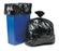 Associated Bag Company Low Density Flat Poly Bags - Black Low-Density Poly Liner, 1.2 Mil, 33" x 40", 25/Roll - 52-106B